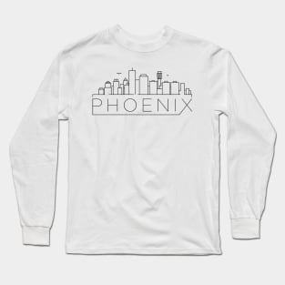 Phoenix Minimal Skyline Long Sleeve T-Shirt